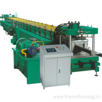 metal building bearing materials full automatic c steel purlins machine